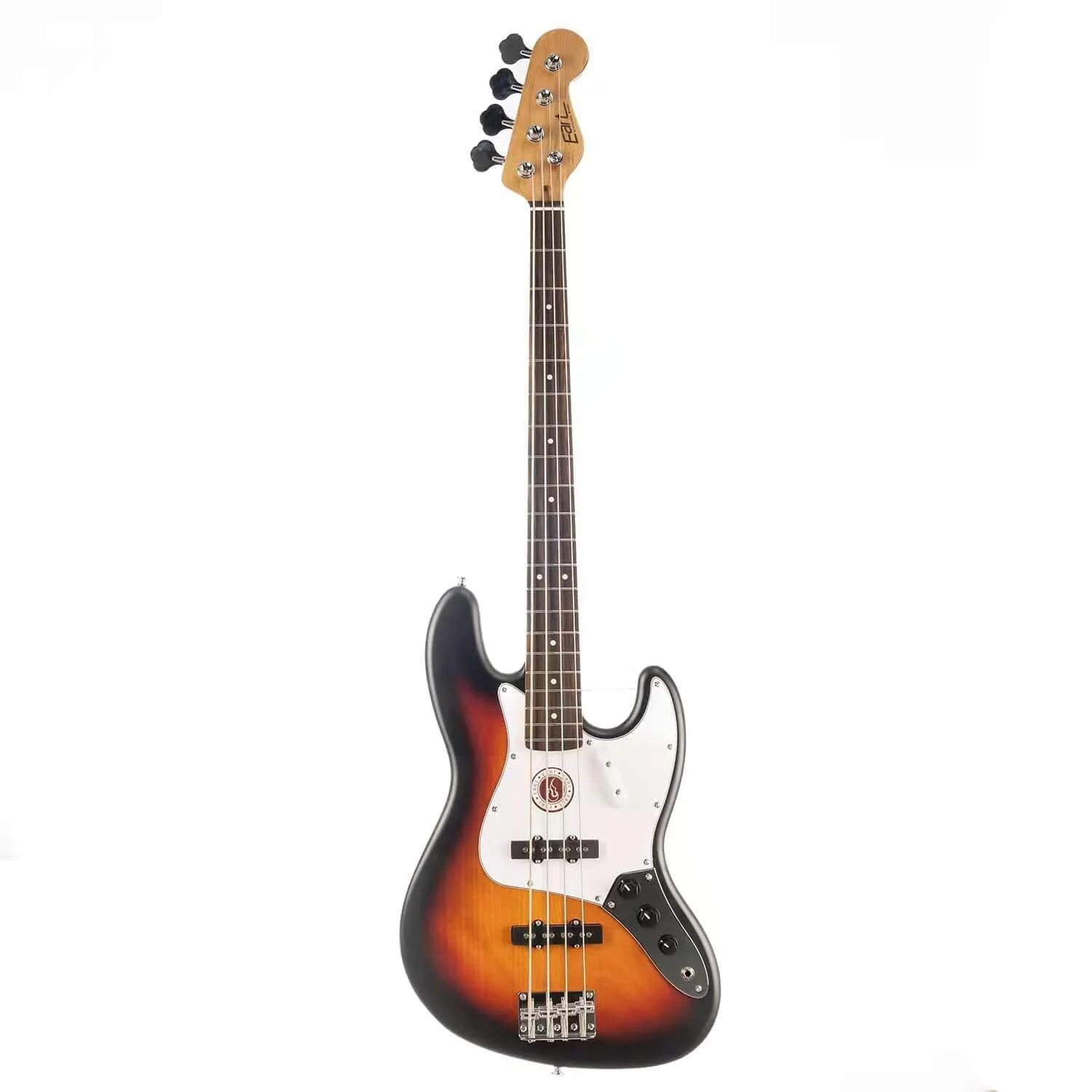 Eart guitars, B-100, Roasted Maple Neck Rosewood Fingerboard 4 Strings Bass - Image 8