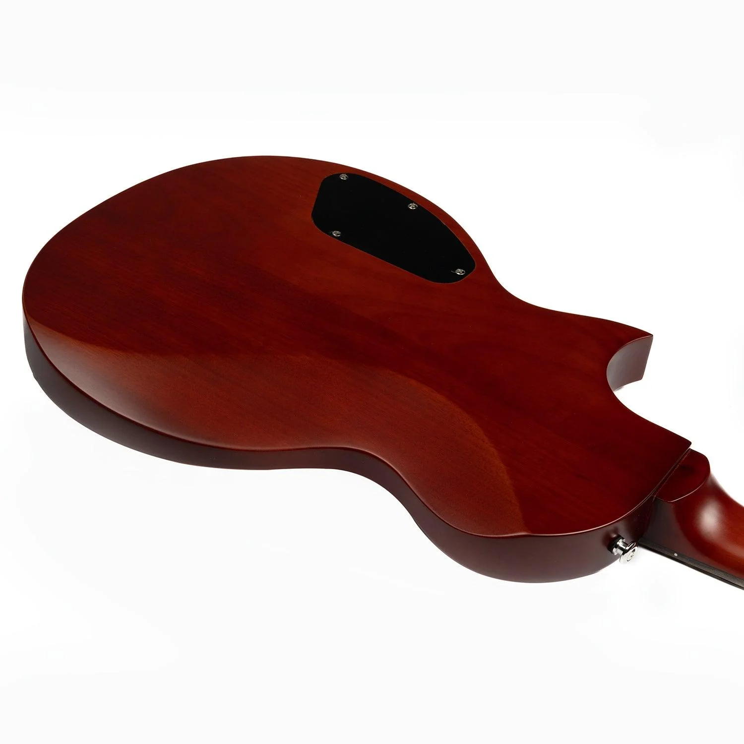 Eart Guitars, EGLP-610, Thin Body Okoume Body 3-Way Switch 1 Tone 1 Volume Electric Guitar, Honey Tea - Image 8