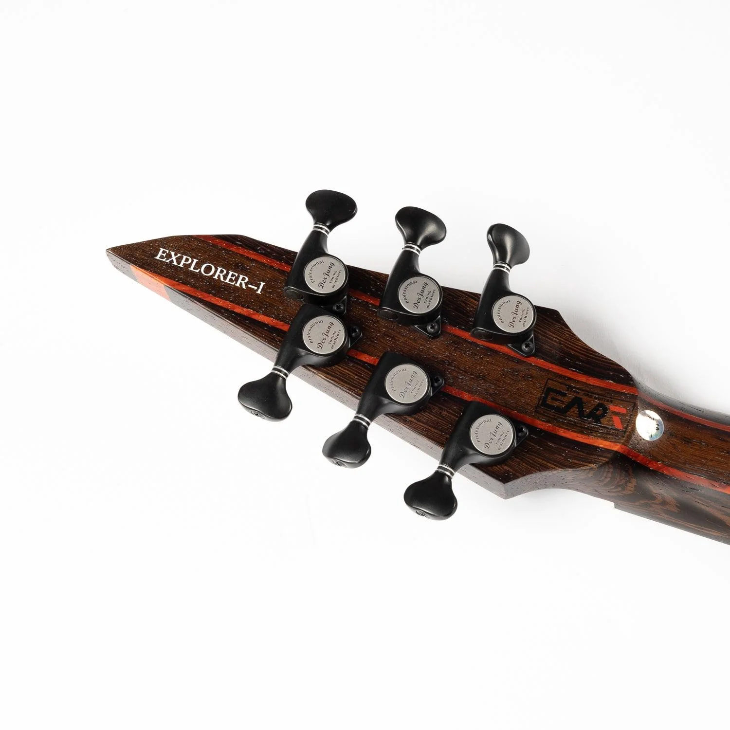 Eart Guitars, EXP-H6-PRO, Ash Body Wenge Neck Metal Electric Guitars - Image 3