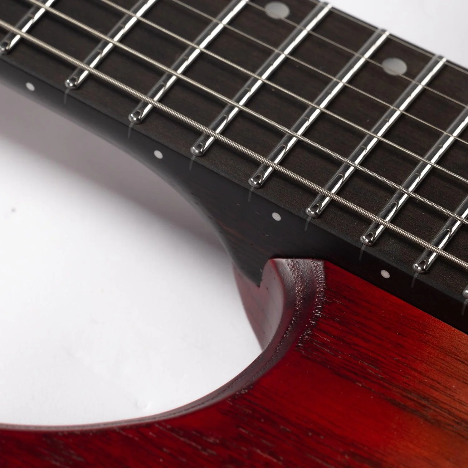 Eart Guitars, EXP-H6-PRO, Ash Body Wenge Neck Metal Electric Guitars - Image 4