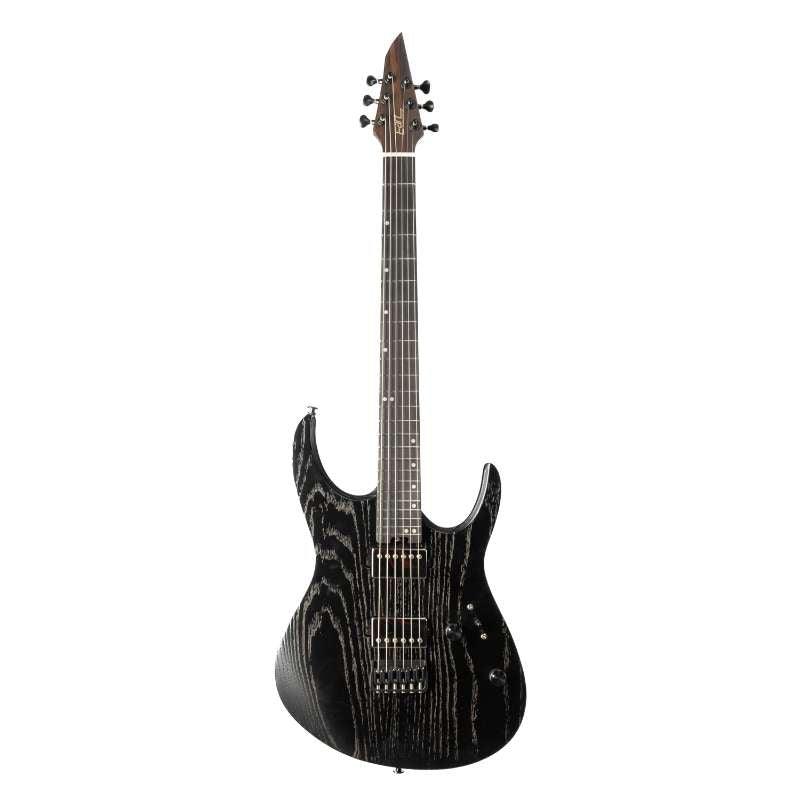 Eart Guitars, EXP-H6-PRO, Ash Body Wenge Neck Metal Electric Guitars - Image 9