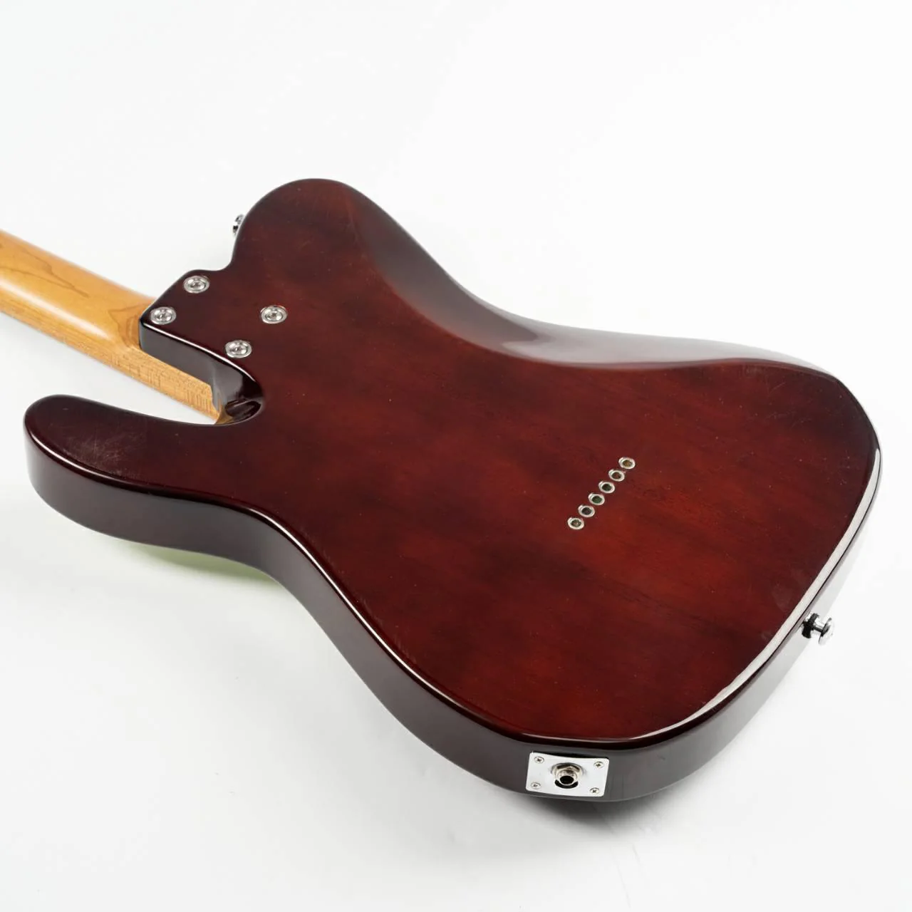 Eart Guitars, NK-C1(N), Single Coil Pickups, 3-saddle Bridge Electric Guitar, Brown - Image 7