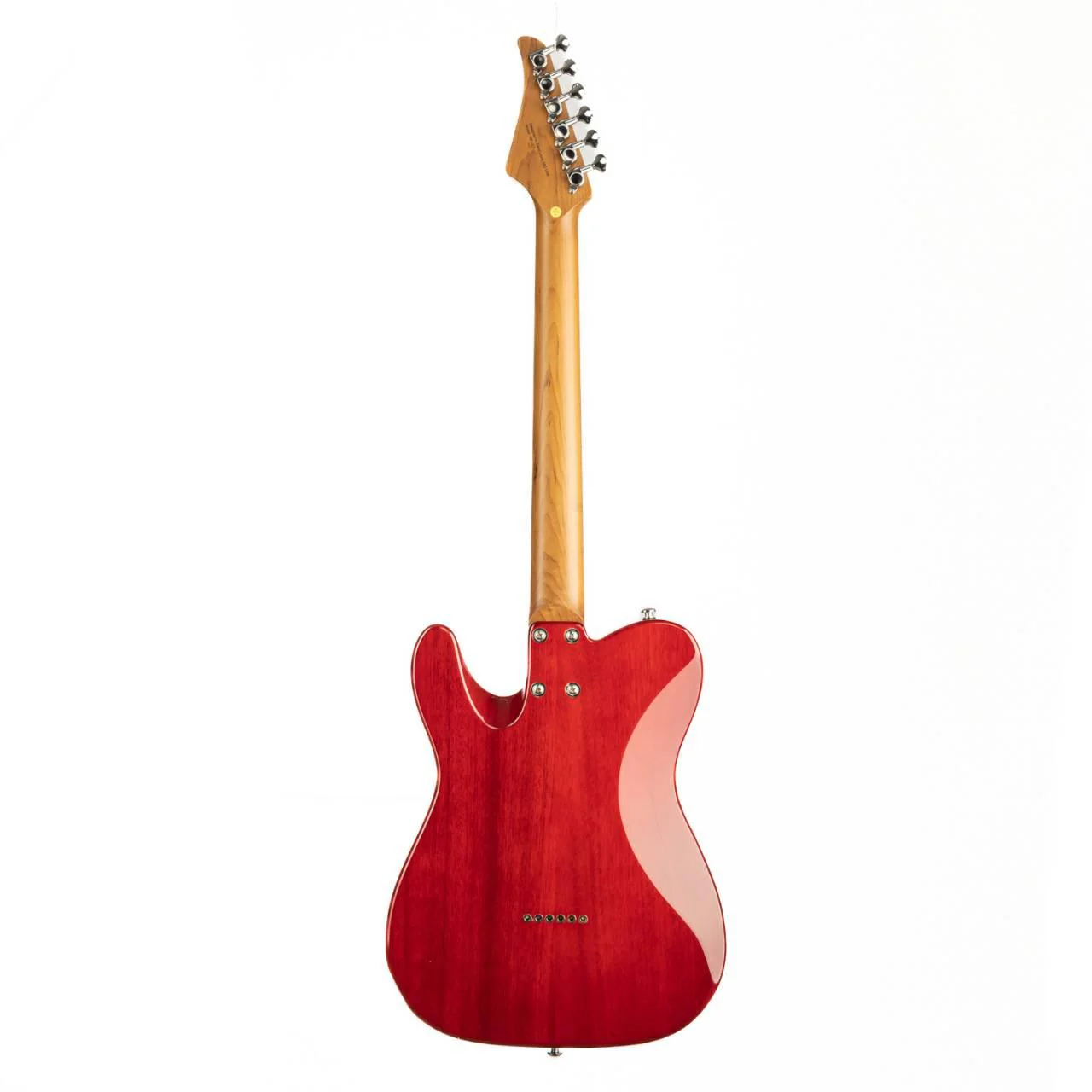 Eart Guitars, NK-C1(N), Single Coil Pickups, 3-saddle Bridge Electric Guitar, Red - Image 5