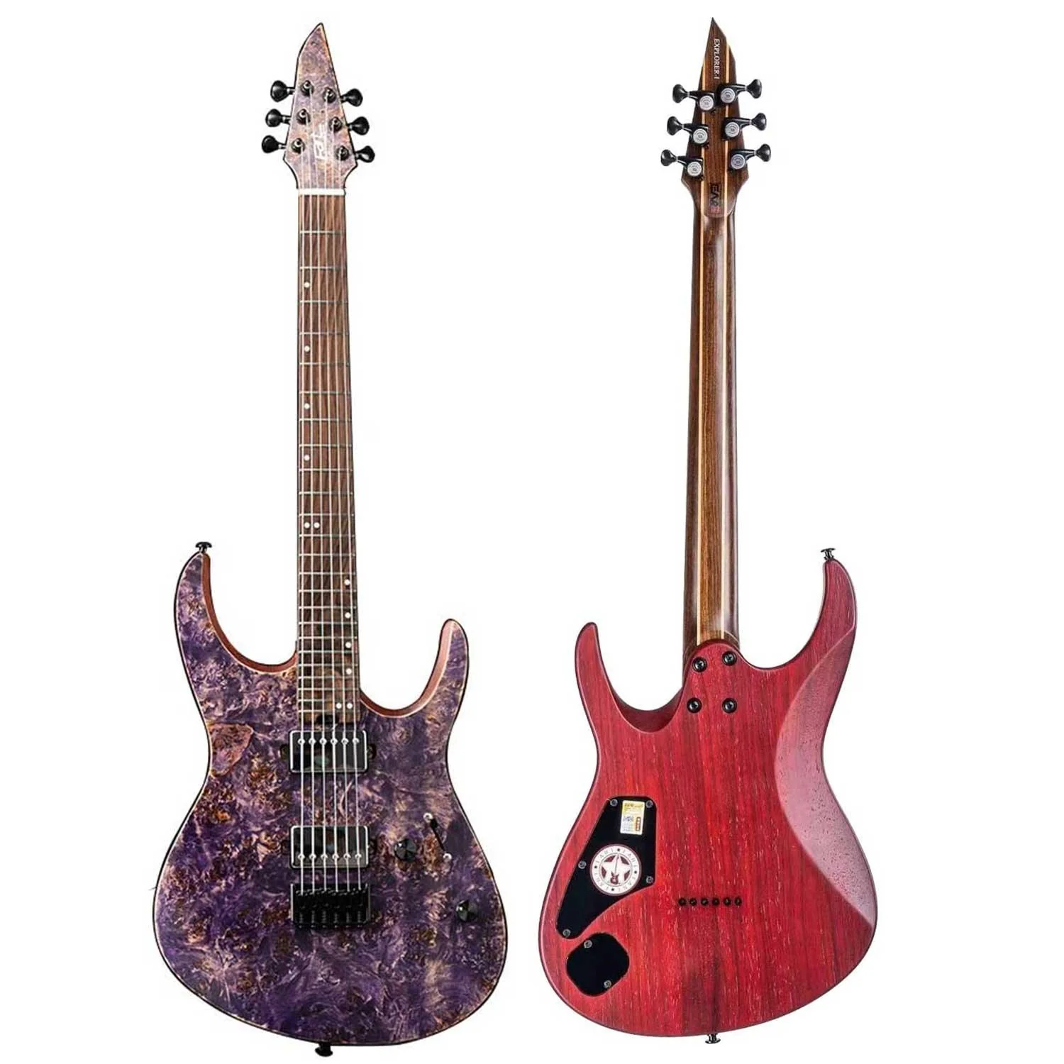 Eart Guitars, EXP-H6, Rock Style Electric Guitars, Right Handed, Hard Rock - Image 11