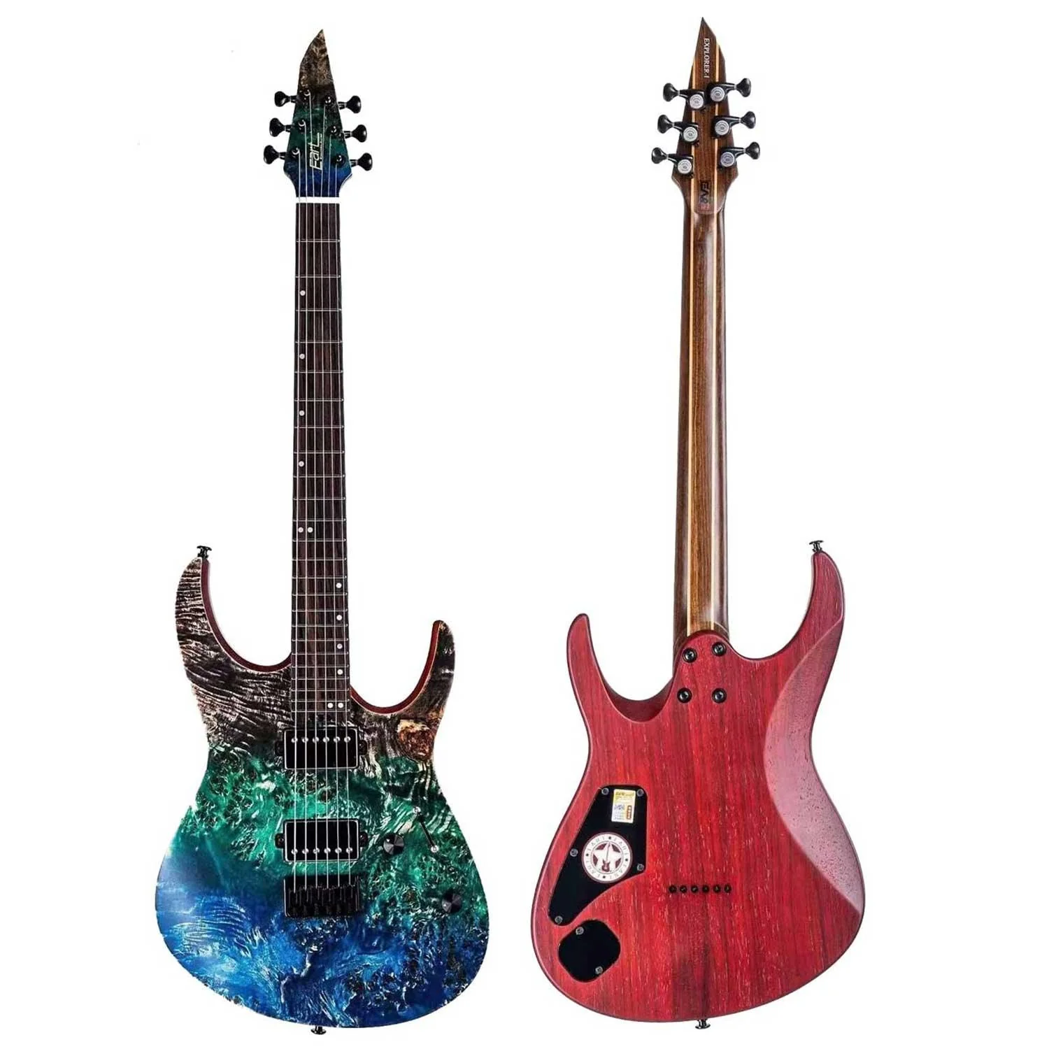 Eart Guitars, EXP-H6, Rock Style Electric Guitars, Right Handed, Hard Rock - Image 9